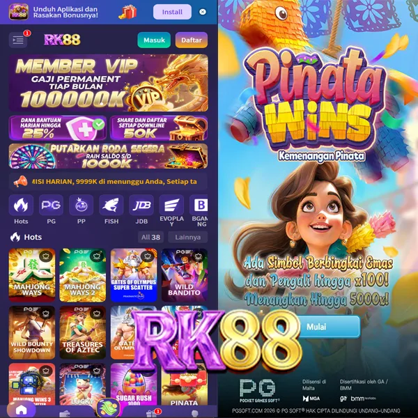 RK88 Slot Anti Rungkad Indonesia