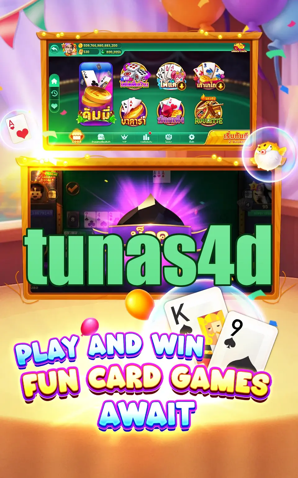 tunas4d Tangkapan Layar - APK Resmi