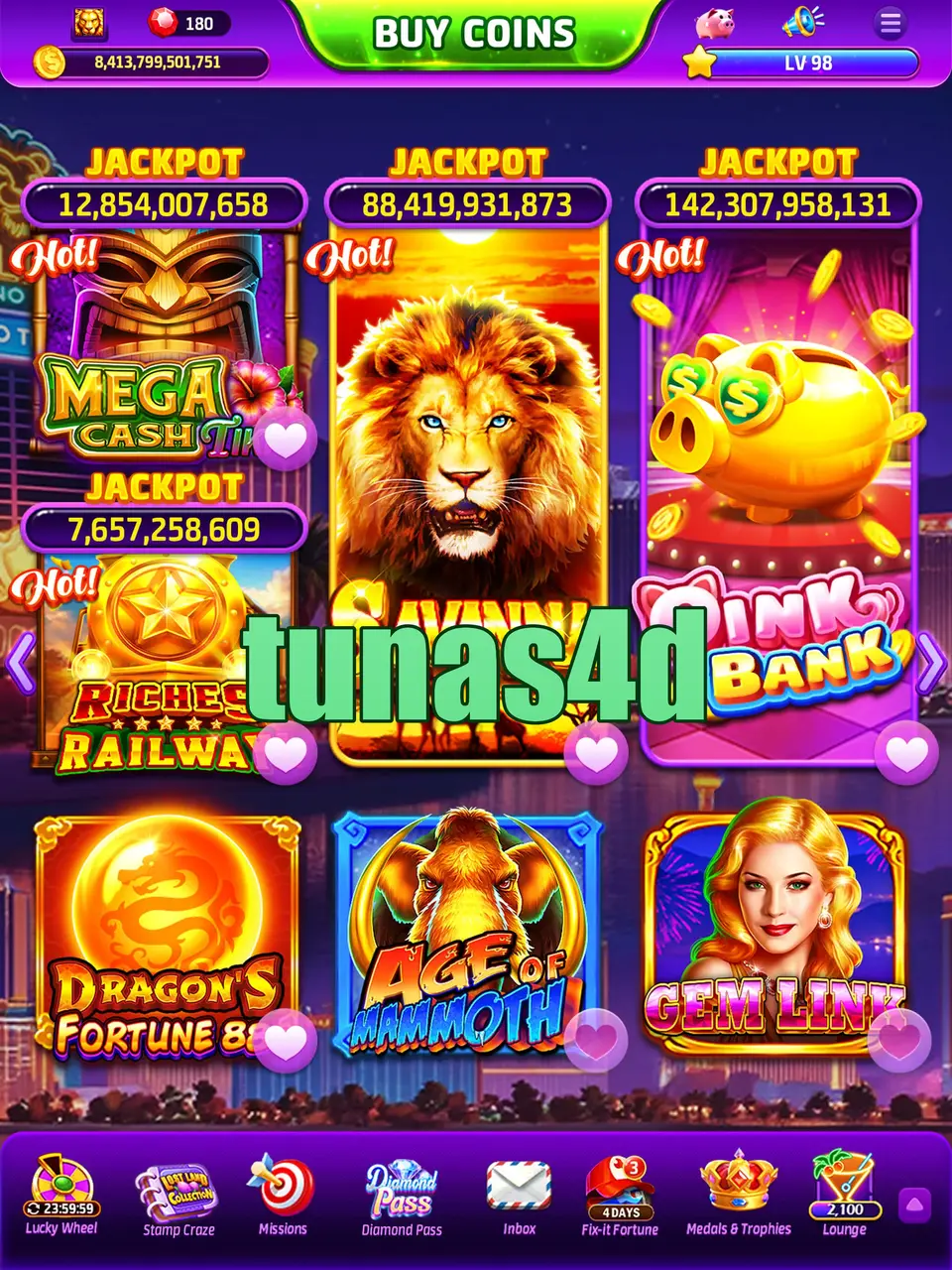 tunas4d Tangkapan Layar Resmi APK